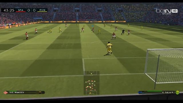 PES 2017 Карьера за Спартак #1 Дали жёлтую карточку смотреть онлайн