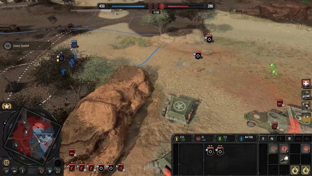 Company Of Heroes 3 1v1 US Vs Wehr Gameplay [Road To Tunis] [Multiplayer Tech Test] смотреть онлайн