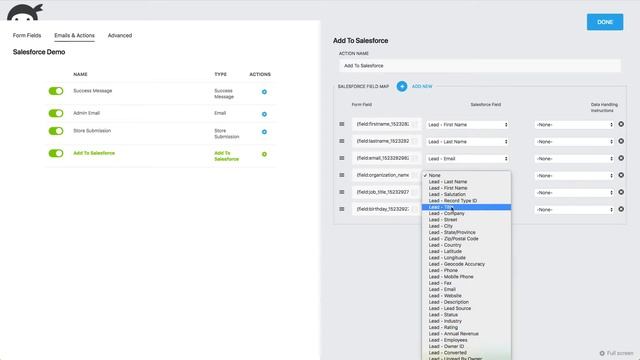 Salesforce CRM for Ninja Forms смотреть онлайн