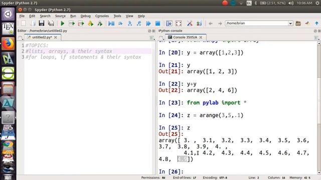 Python Lists, Arrays, For, & If Statements смотреть онлайн