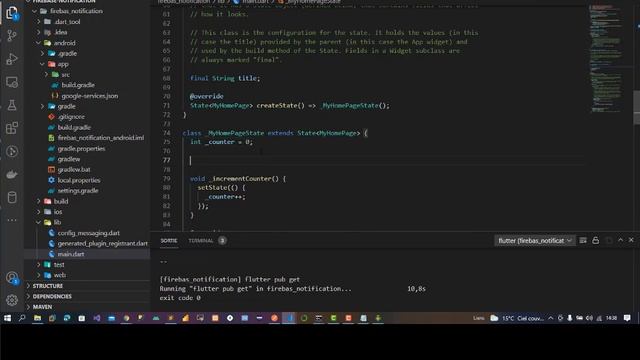 Push Notification avec Flutter et Firebase смотреть онлайн
