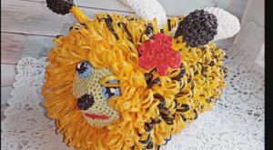 Пчёлка. Подробный МК мочалка-игрушка из полипропиленовой нити.