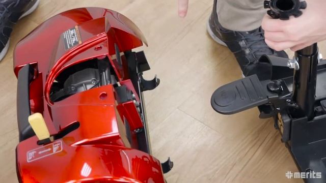 【Merits】 S731 Compact Mini 3-Wheeled Electric Scooter смотреть онлайн