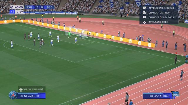 PSG vs HERTHA BERLIN FIFA 22 PS5 Realistic Gameplay & Graphics MOD Ultimate Difficulty Career смотреть онлайн