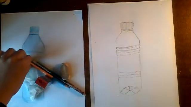 Рисуем бутылку смотреть онлайн