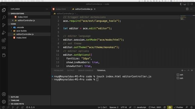 Introducción a ACE - Desarrolla tu propio editor de código смотреть онлайн
