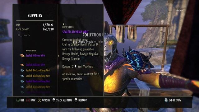 ESO Arena Gladiator Helm! How to Get the Arena Gladiator Proofs to Aquire This Helmet! смотреть онлайн