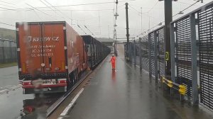 Евротоннель.. на грузовике под Ла-Маншем...