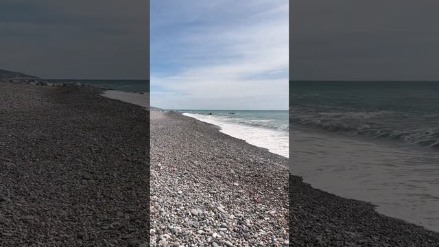 Утро на пляже Вардане. Сочи смотреть онлайн