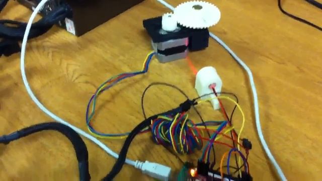 Arduino powered 360 degree laser 3D scanner test смотреть онлайн