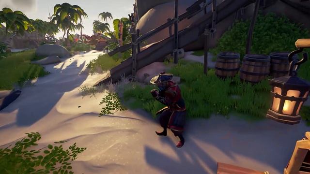 Эмоции БОЧКИ и КОСТЕЙ вернули | Как спрятаться в бочку в Sea of thieves | 6 сезон смотреть онлайн