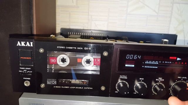 AKAI GX-6. Проблемная кассетная дека. смотреть онлайн