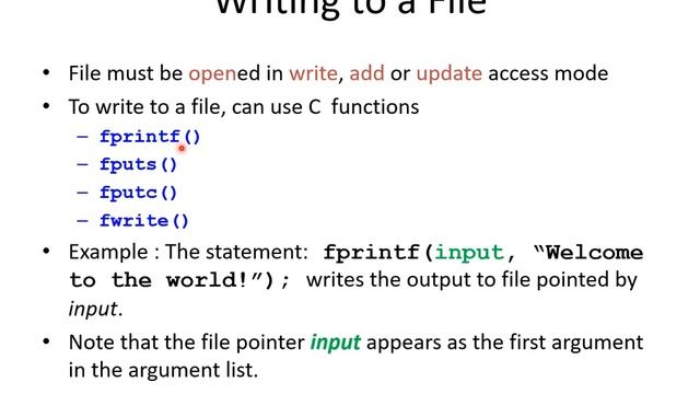 Lecture Note: File Operation in C смотреть онлайн