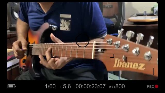 Just like that - Trying out the Ibanez AZ2402 guitar смотреть онлайн