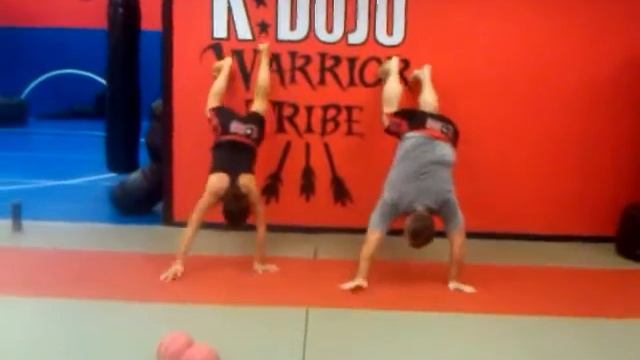Wall Walks at K Dojo Warrior Tribe! смотреть онлайн