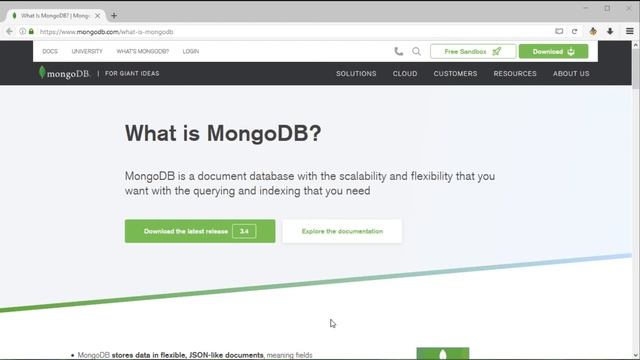 Introduction to MongoDB смотреть онлайн