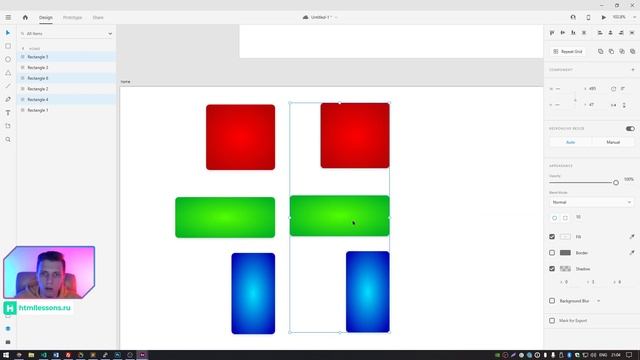 ADOBE XD ЗА 1 ЧАС *Для Разработчика // Все Уроки Adobe Xd В Одном Видео // Лучше чем Figma смотреть онлайн