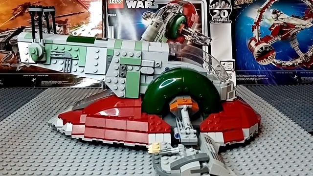 Lego Star Wars Slave 1 Бобы Фетта 75243 Review! смотреть онлайн