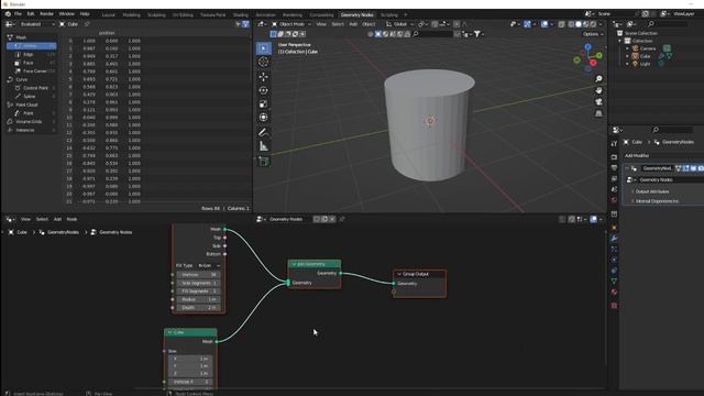 Blender Geometry nodes basics смотреть онлайн