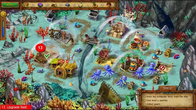 Moai 4 - Terra Incognita - Level 52 Step-by-Step Walkthrough & Cheats смотреть онлайн