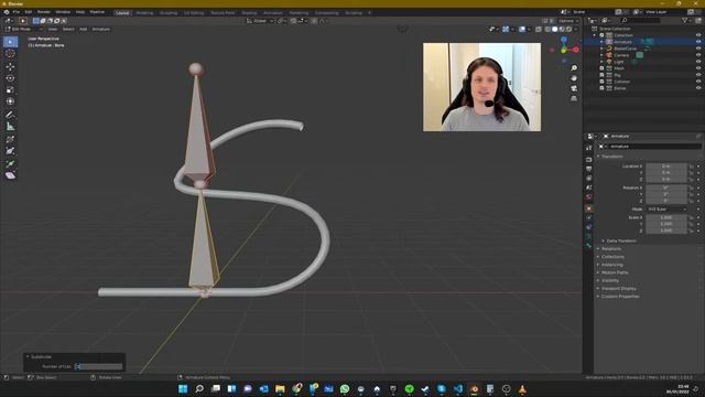 Blender - Create Armature From Curve