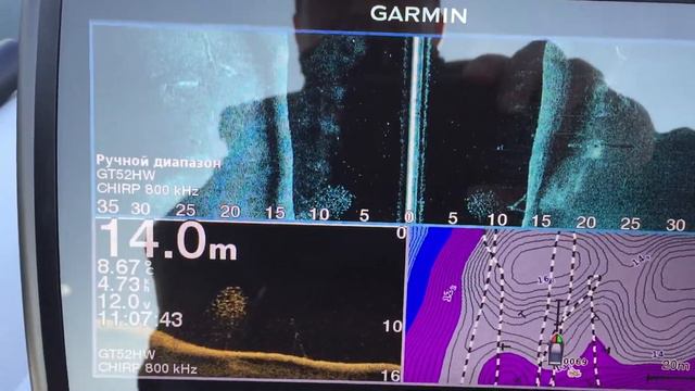 Гармин Страйкер 9 Вивид палитра "вода" (2) #ГарминСтрайкерВивид смотреть онлайн