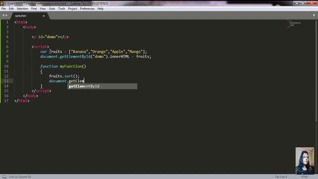 ?JavaScript Array method: sort() || sorting array in JavaScript? смотреть онлайн