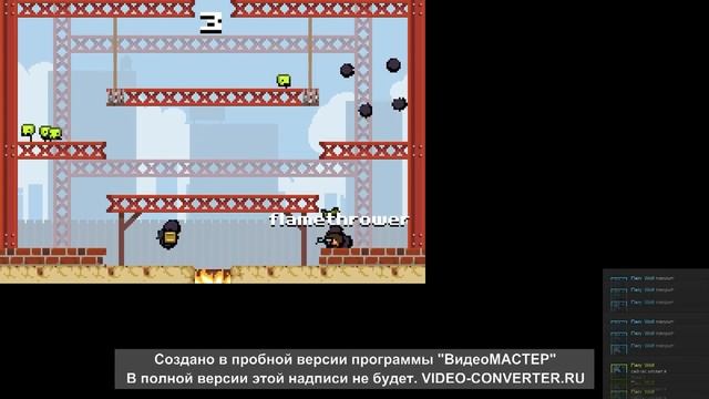 Обзор бесплатных игр-Super Crate Box смотреть онлайн