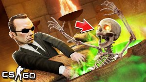 МЫ РАЗБУДИЛИ ЗЛО...! ПРЯТКИ НА СМЕРТЬ С ПРОКЛЯТЫМ СКИЛЕТОМ! УГАРНЫЙ МАНЬЯК КС ГО