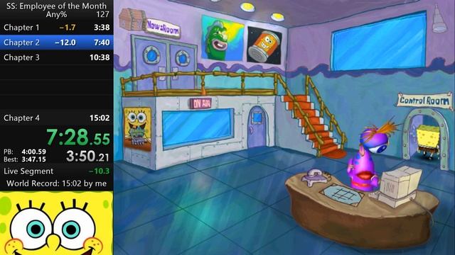 Spongebob Squarepants: Employee of the Month Any% Speedrun in 14:57 смотреть онлайн