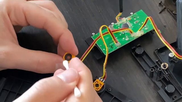 How to fix axis bouncing | Saitek Pro Flight Throttle Quadrant. Disassembly & potentiometer cleanup смотреть онлайн