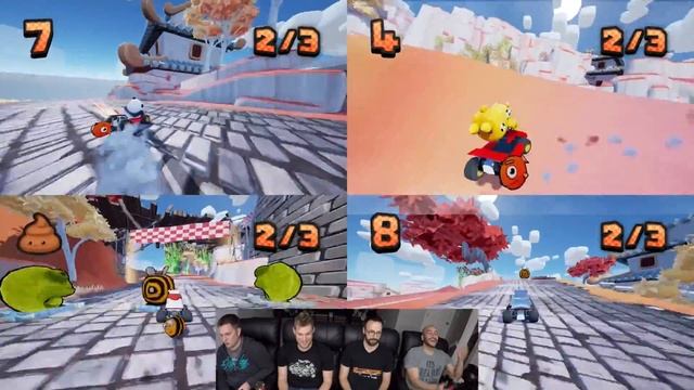 Let's Play Bears Can't Drift - Couch Coop смотреть онлайн