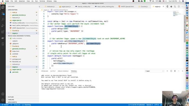 สอน ReactJS + ReduxSaga ตอนที่ #5 - Saga vs Thunk Actions смотреть онлайн