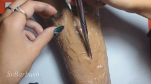 РВАНАЯ РАНА на ХЭЛЛОУИН. ИСКУССТВЕННАЯ КОЖА для ГРИМА. Жидкий латекс своими руками.