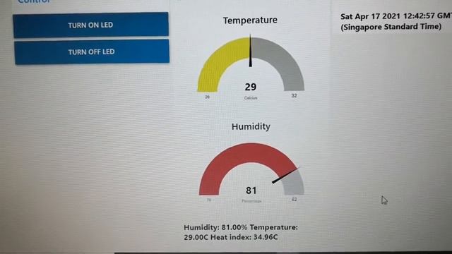 [Temperature and Humidity] Web-based System, Capture DHT11 Sensor Data via Arduino смотреть онлайн
