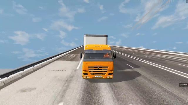 УСНУЛ ЗА РУЛЁМ! ДАЛЬНОБОЙЩИК НЕ СПАЛ 5 СУТОК | BeamNG.drive