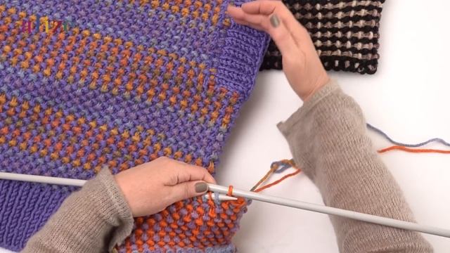 Alize Superlana Maxi Batik ile İki Renkli Pirinç Modeller смотреть онлайн