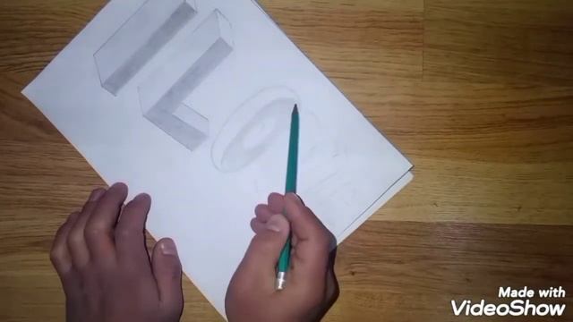 Как нарисовать красивые рисунки /3д на бумаге I Love/Figures 3D I Love смотреть онлайн