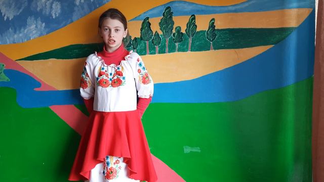 Поезія Тараса Шевченка "Тополя", виконує Занкович Іванна смотреть онлайн
