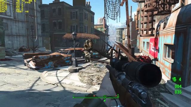 Fallout 4 GTX 960m Gameplay FPS Test смотреть онлайн