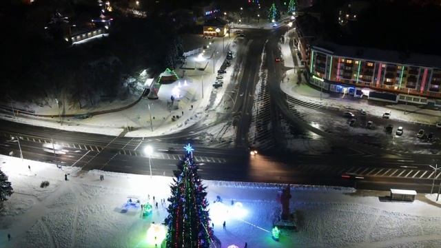 8К Гиперлапс ночного Мозыря 2021 смотреть онлайн