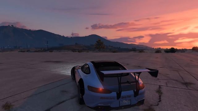 [GTA5 PC mod] Mercedes-Benz AMG GT 2016 [LibertyWalk] Test Drive...Street, Airport... смотреть онлайн