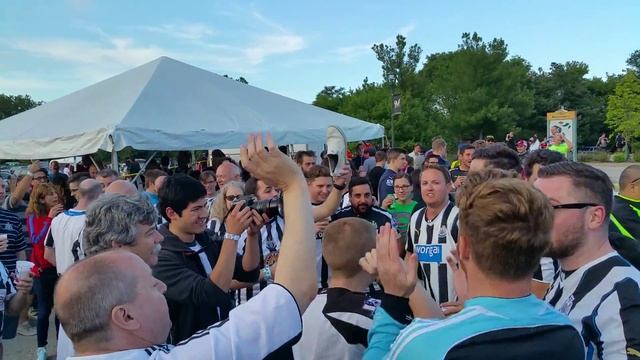 Newcastle Supporters Outside Miller Park смотреть онлайн