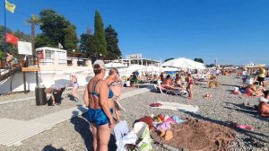 Сочи Кудепста в обновленном виде Пляж Робинзон. 20 июля 2023.