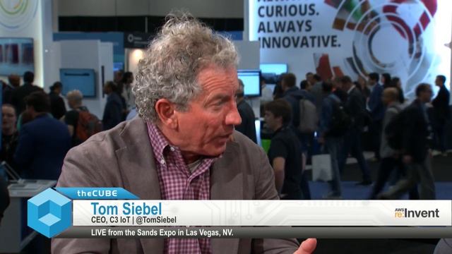 Tom Siebel, C3 IoT | AWS re:Invent 2017 смотреть онлайн