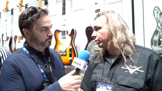Fender Masterbuilder John Cruz announces the Phil Lynott '78 P-Bass - Cosmo Music at NAMM 2019 смотреть онлайн