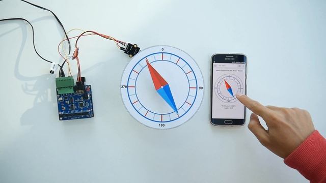 Controlling Position of DC Motor via Web using PID controller смотреть онлайн