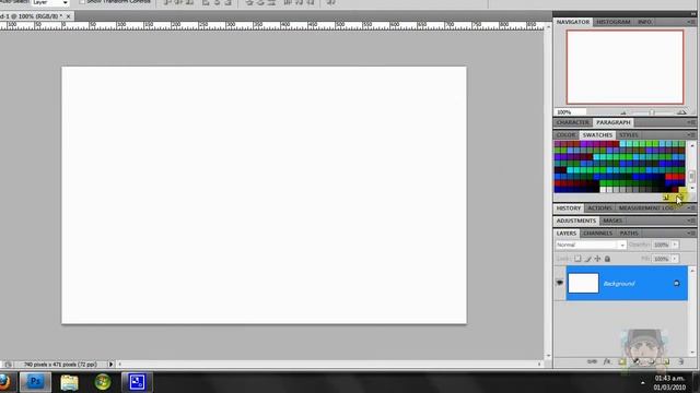 Photoshop CS4: 21. Foreground & Background Colors смотреть онлайн