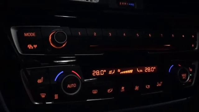 Климат-контроль BMW F30 LCI часть 2 из 2