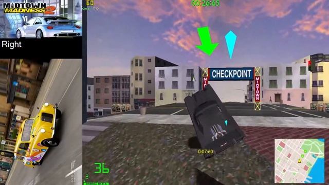 Midtown Madness 2, SF Blitz: Lombard Lunacy [Nitro] - 14.22 смотреть онлайн